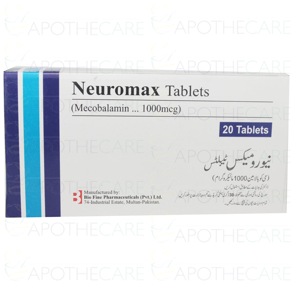Neuromax (1000Mcg) 20 Tablets