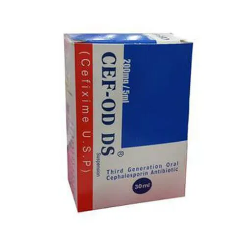 Cef-Od Ds (200Mg/5Ml) 30Ml Suspension