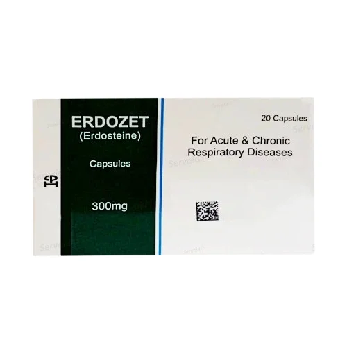 Erdozet (300Mg) 20 Capsules
