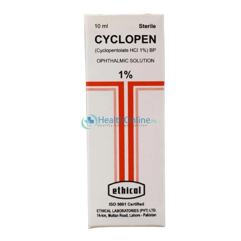Cyclopen (1%) 10Ml Eye Drops