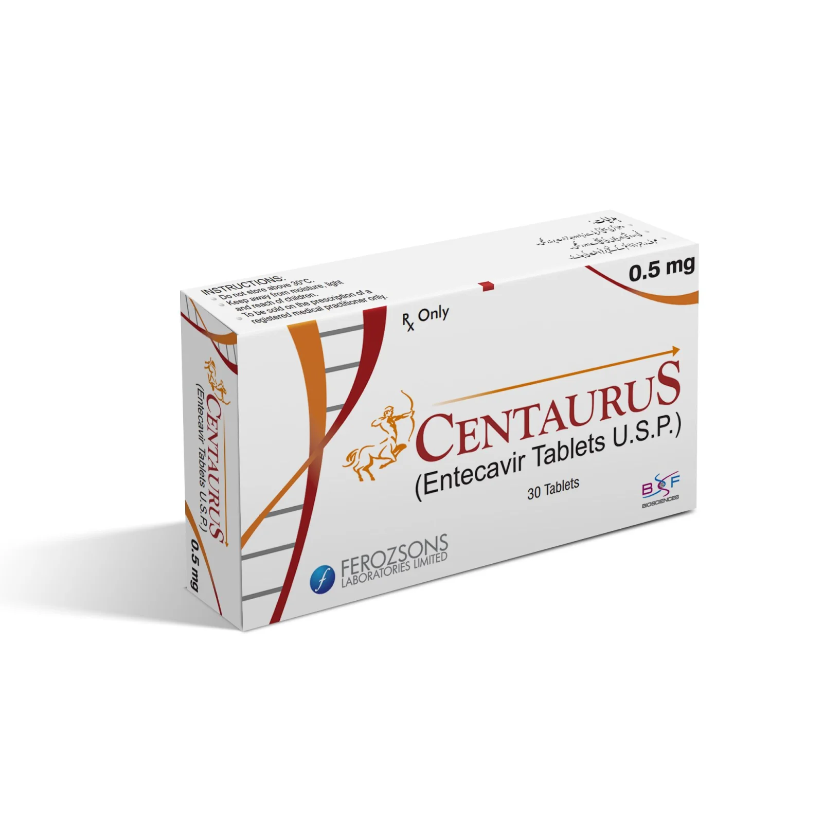 Centaurus (0.5Mg) 30 Tablets