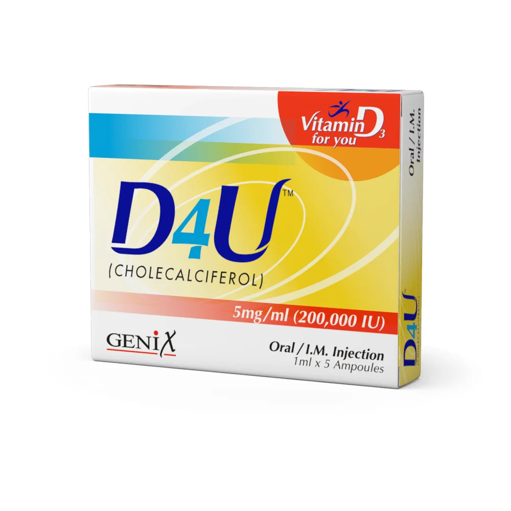 D4U (5Mg/Ml) 5 Ampoule Injections