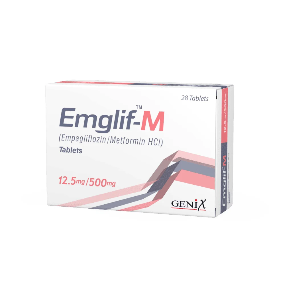 Emglif-M (12.5/500Mg) 14 Tablets