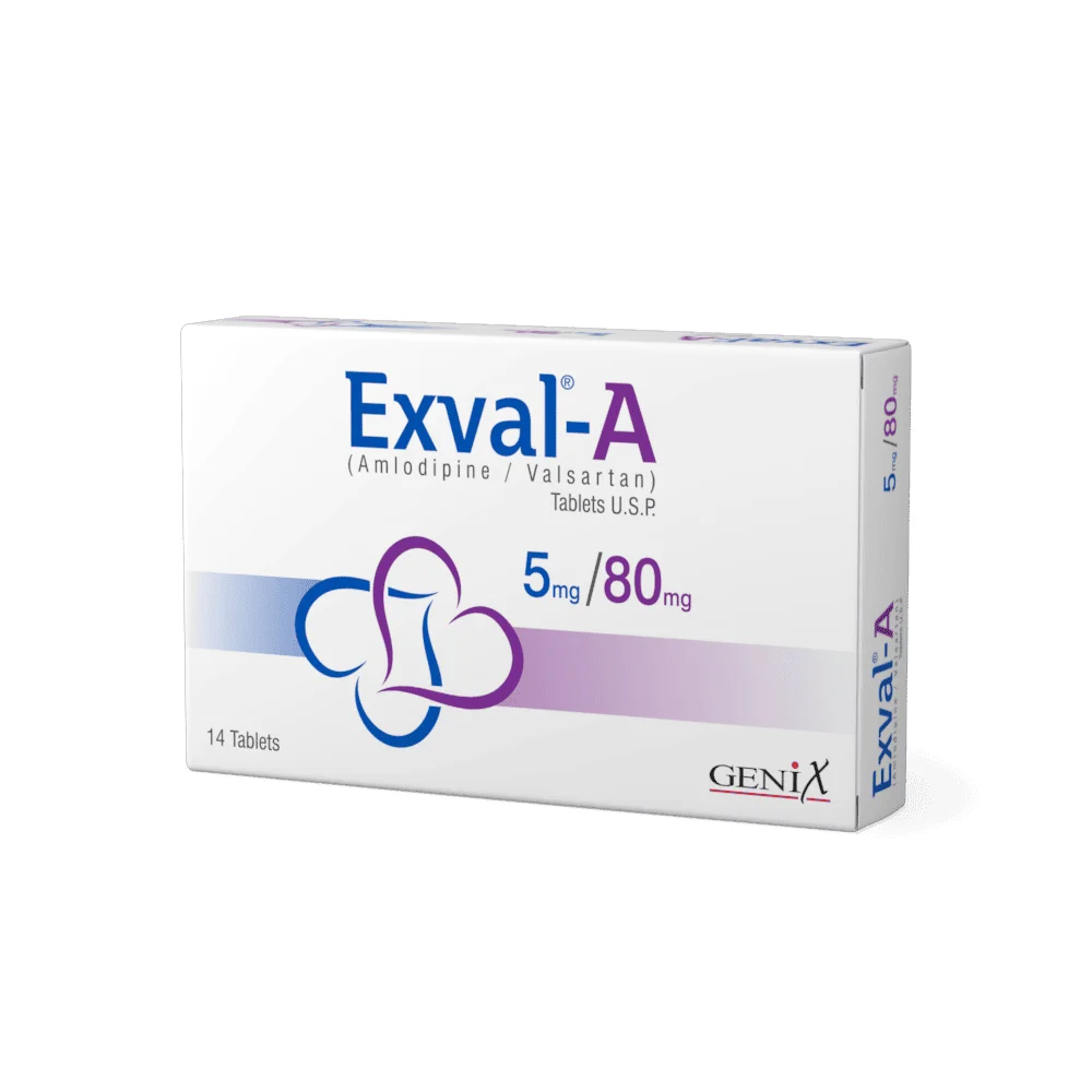 Exval-A (5/80Mg) 14 Tablets