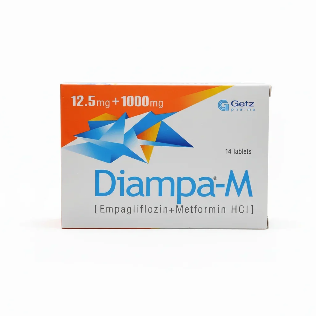 Diampa-M (12.5/1000Mg) 14 Tablets