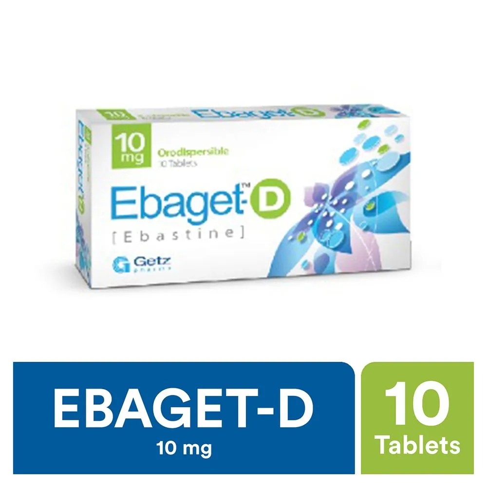 Ebaget-D (10Mg) 10 Tablets