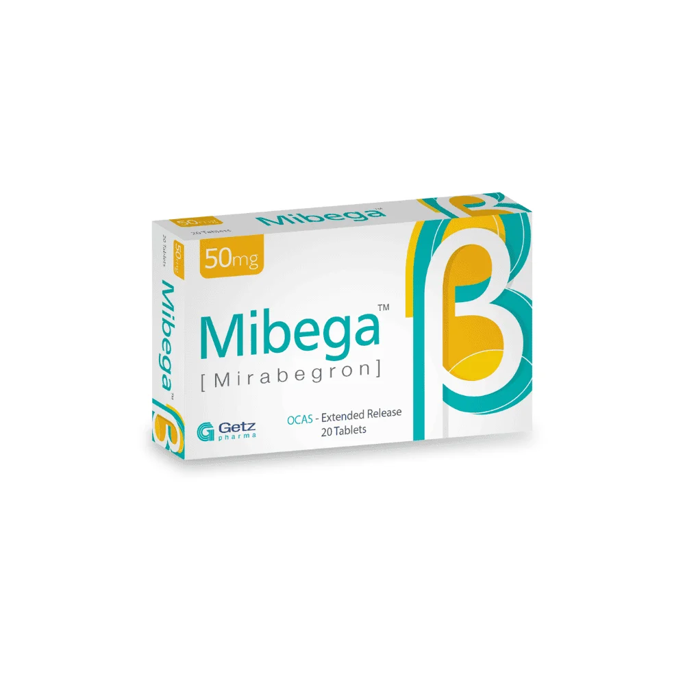 Mibega (50Mg) 20 Tablets