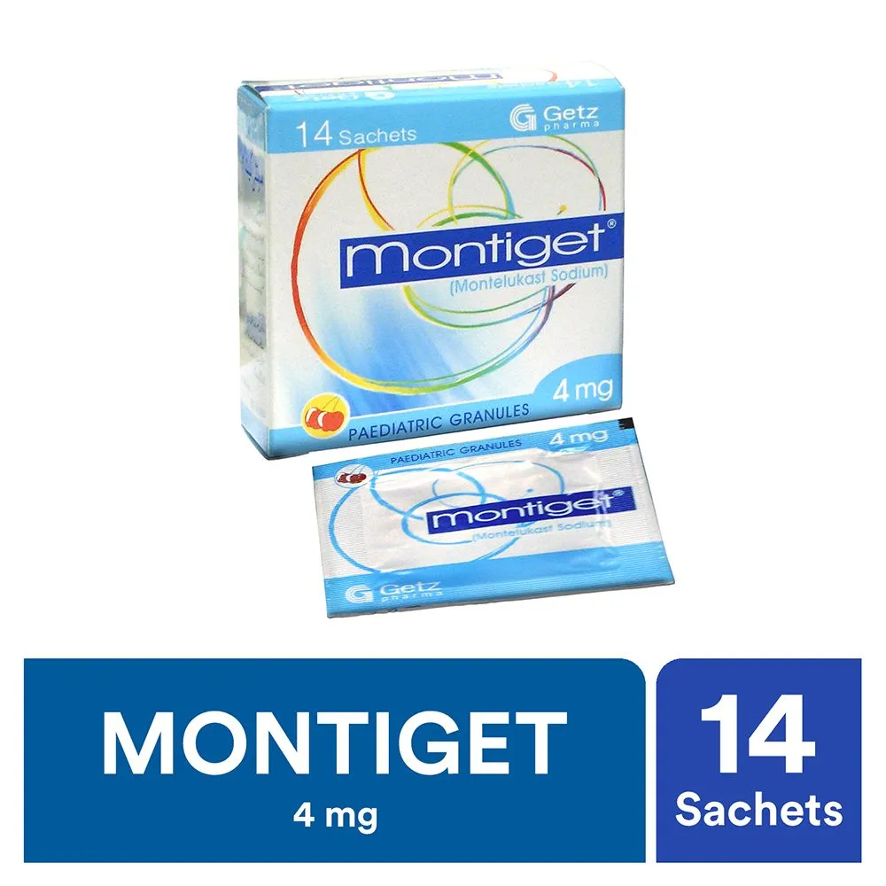 Montiget (4Mg) 14 Sachets