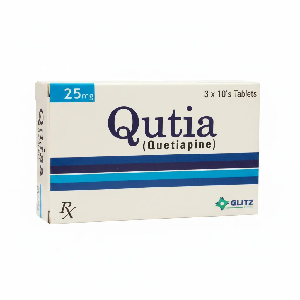 Qutia (25Mg) 30 Tablets