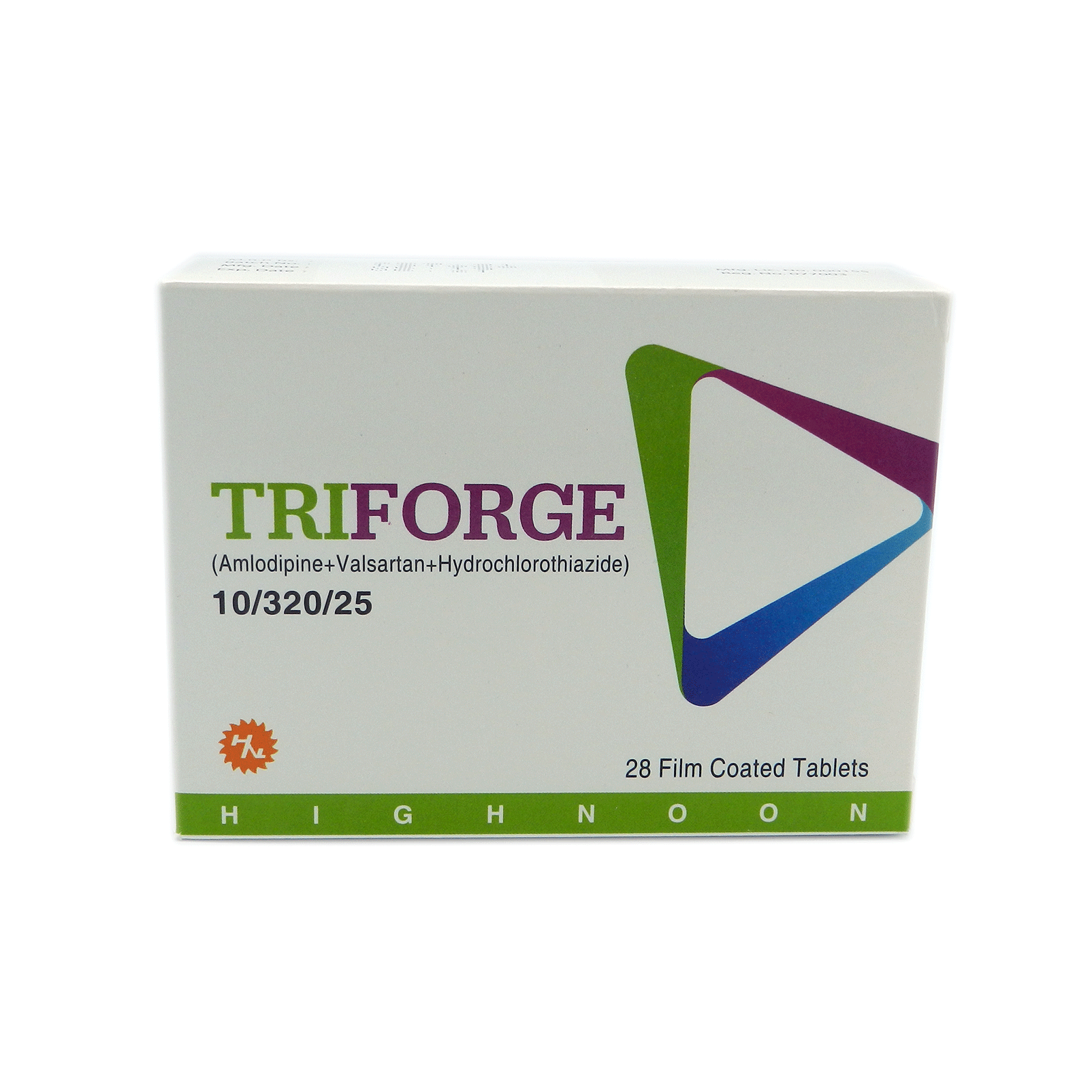 Triforge (10/320/25Mg) 28 Tablets