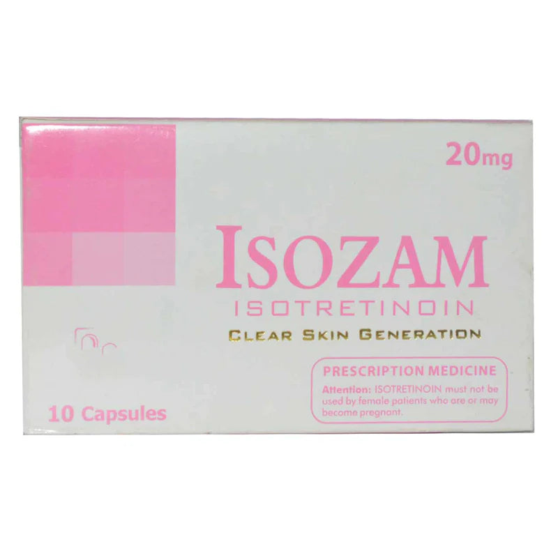 Isozam (20Mg) 10 Capsules