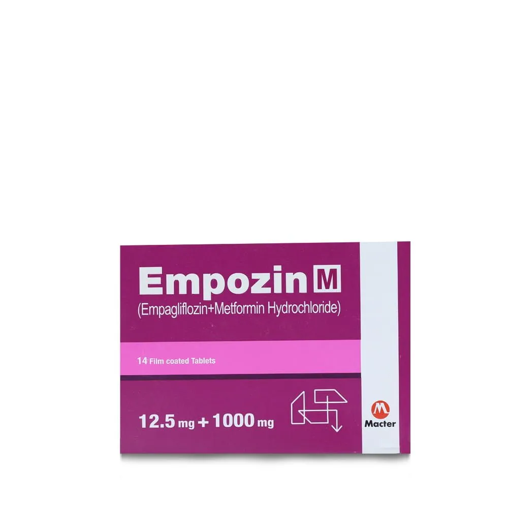 Empozin-M (12.5/1000Mg) 14 Tablets