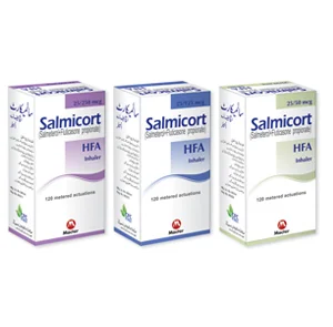 Salmicort (25/250Mcg) 120 Actuations, Inhaler