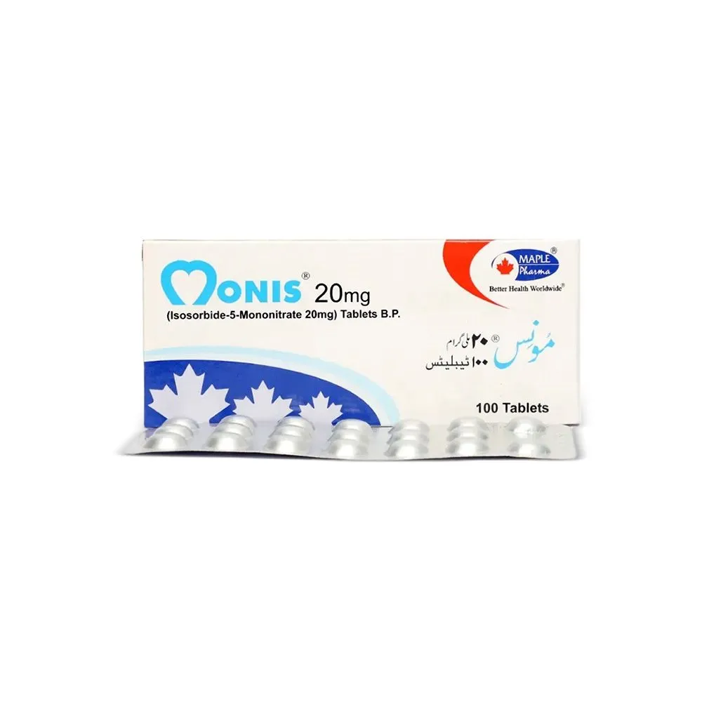 Monis (20Mg) 20 Tablets