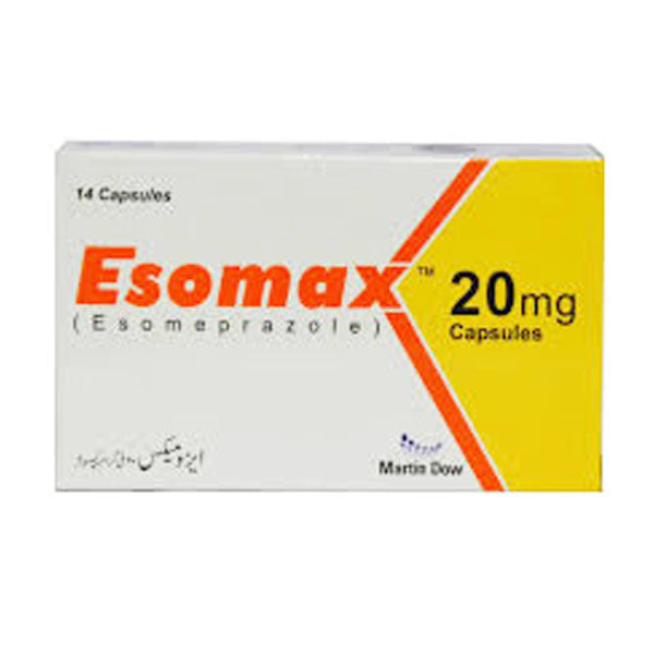 Esomax (20Mg) 14 Capsules