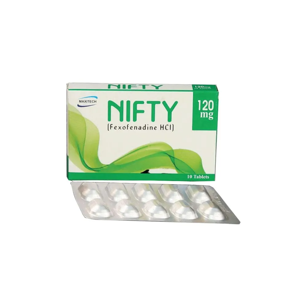 Nifty (120Mg) 10 Tablets