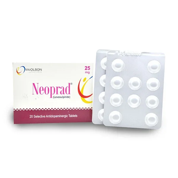 Neoprad (25Mg) 20 Tablets