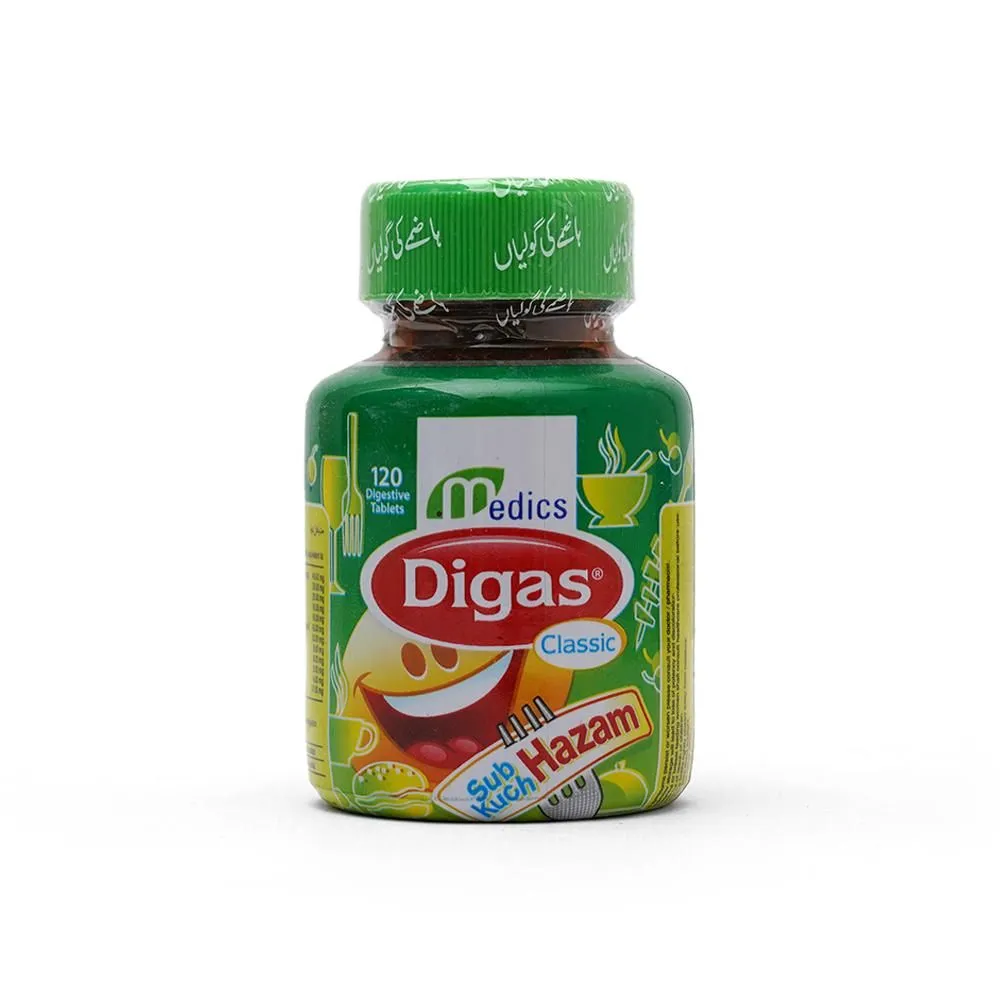 Digas Classic 120 Tablets