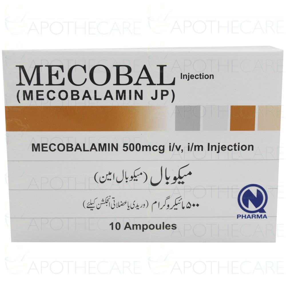 Mecobal (500Mcg) 10 Ampoule Injections