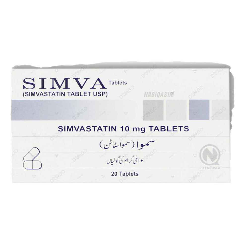 Simva (10Mg) 20 Tablets