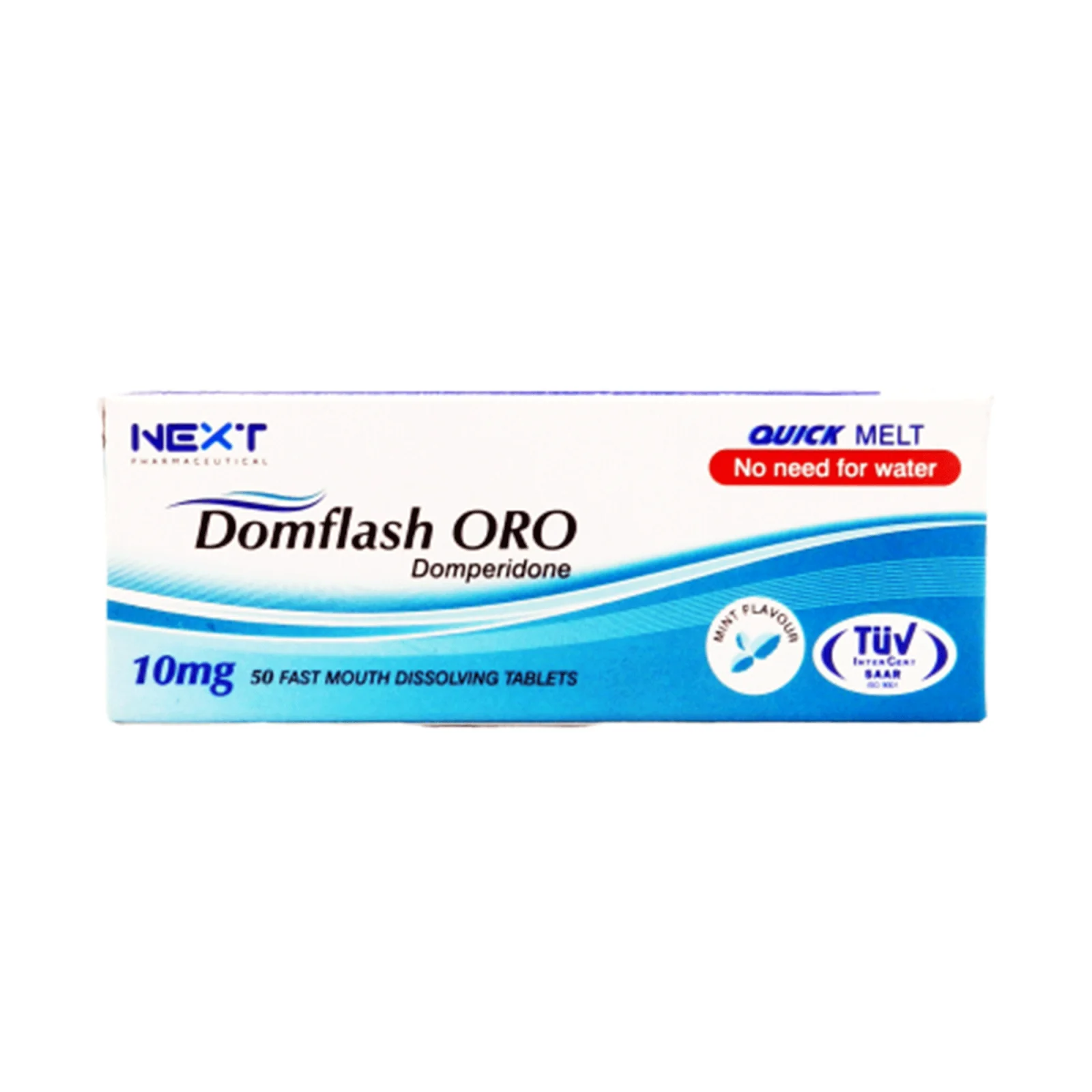 Domflash Oro (10Mg) 50 Tablets