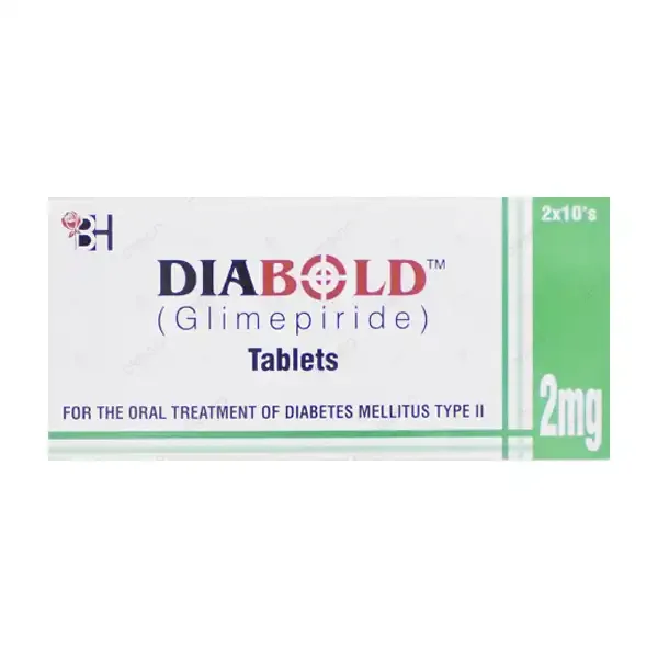 Diabryl (2Mg) 20 Tablets