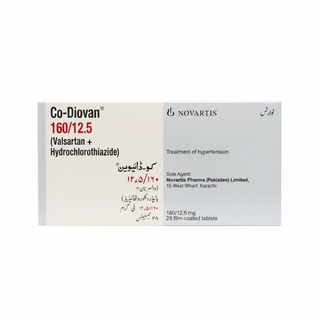 Co-Diovan (160/12.5Mg) 28 Tablets
