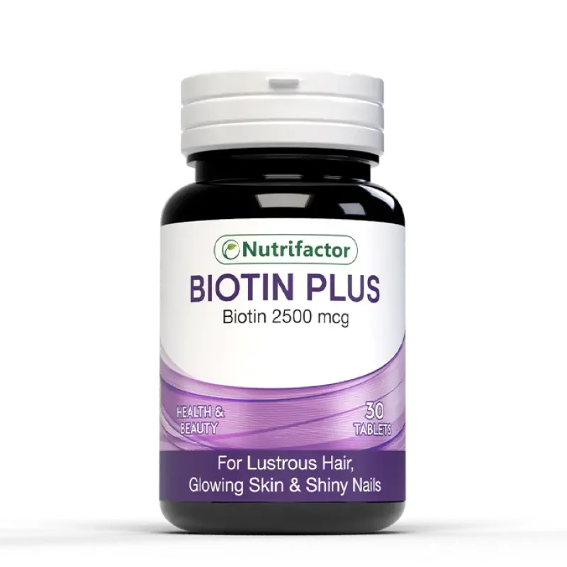 Nutrifactor Biotin Plus (2500Mcg) 30 Tablets