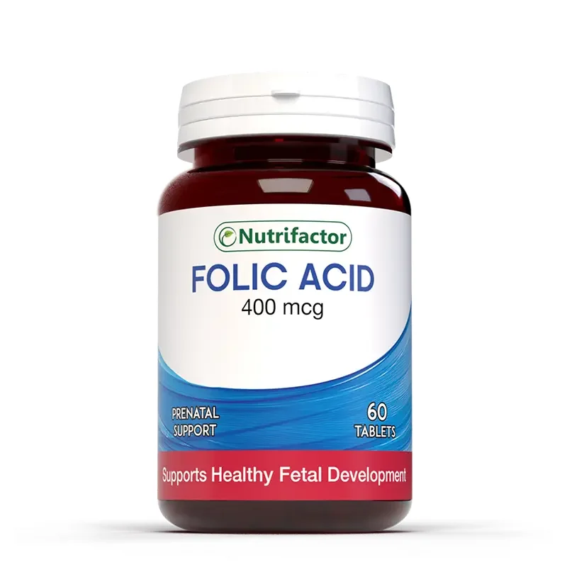 Nutrifactor Folic Acid (400Mcg) 60 Tablets