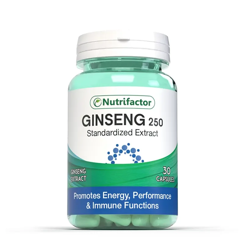 Nutrifactor Ginseng (250mg) 30 Capsules