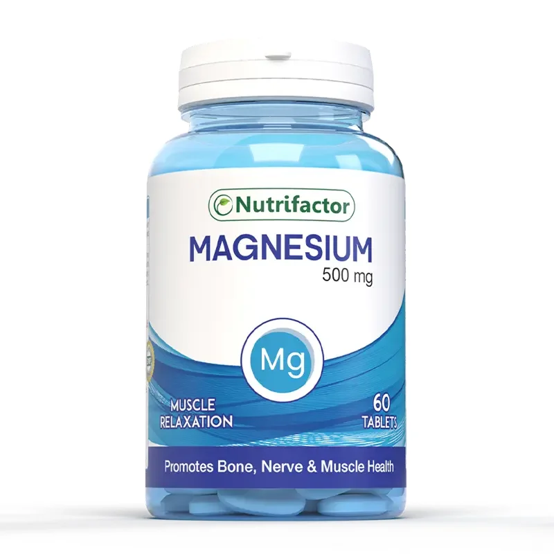 Nutrifactor Magnesium (500Mg) 60 Tablets