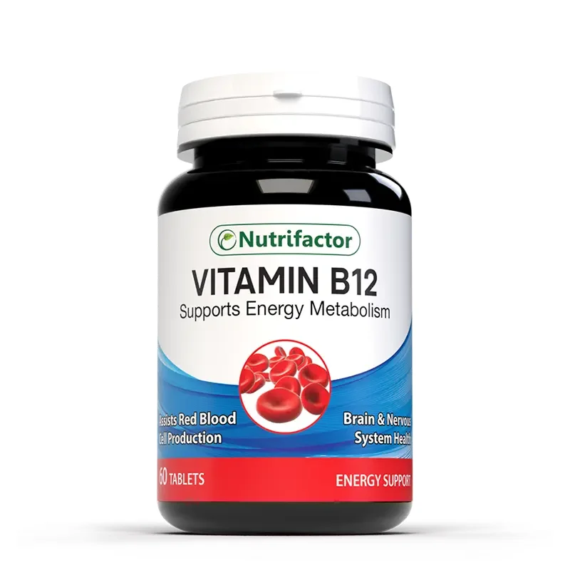 Nutrifactor Vitamin B12 (500Mcg) 60 Tablets