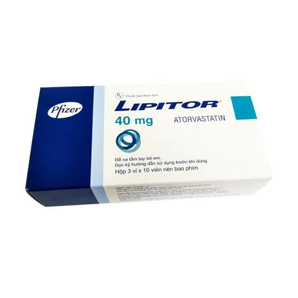 Lipitor (40Mg) 10 Tablets