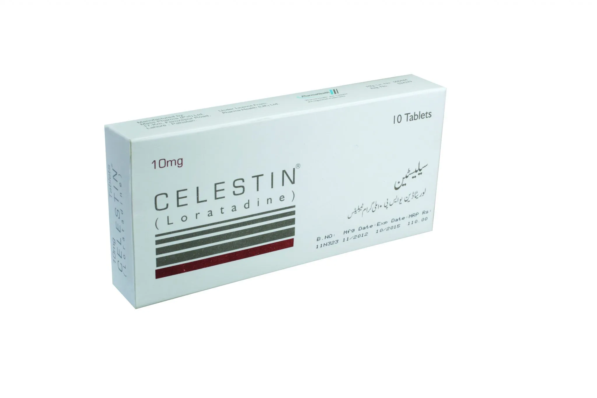 Celestin (10Mg) 10 Tablets
