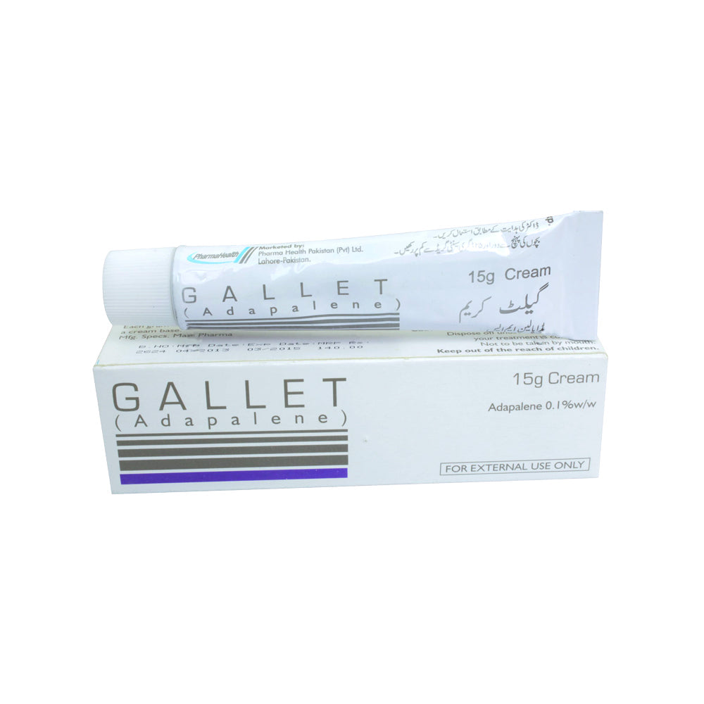 Gallet (0.1%) 15G Cream