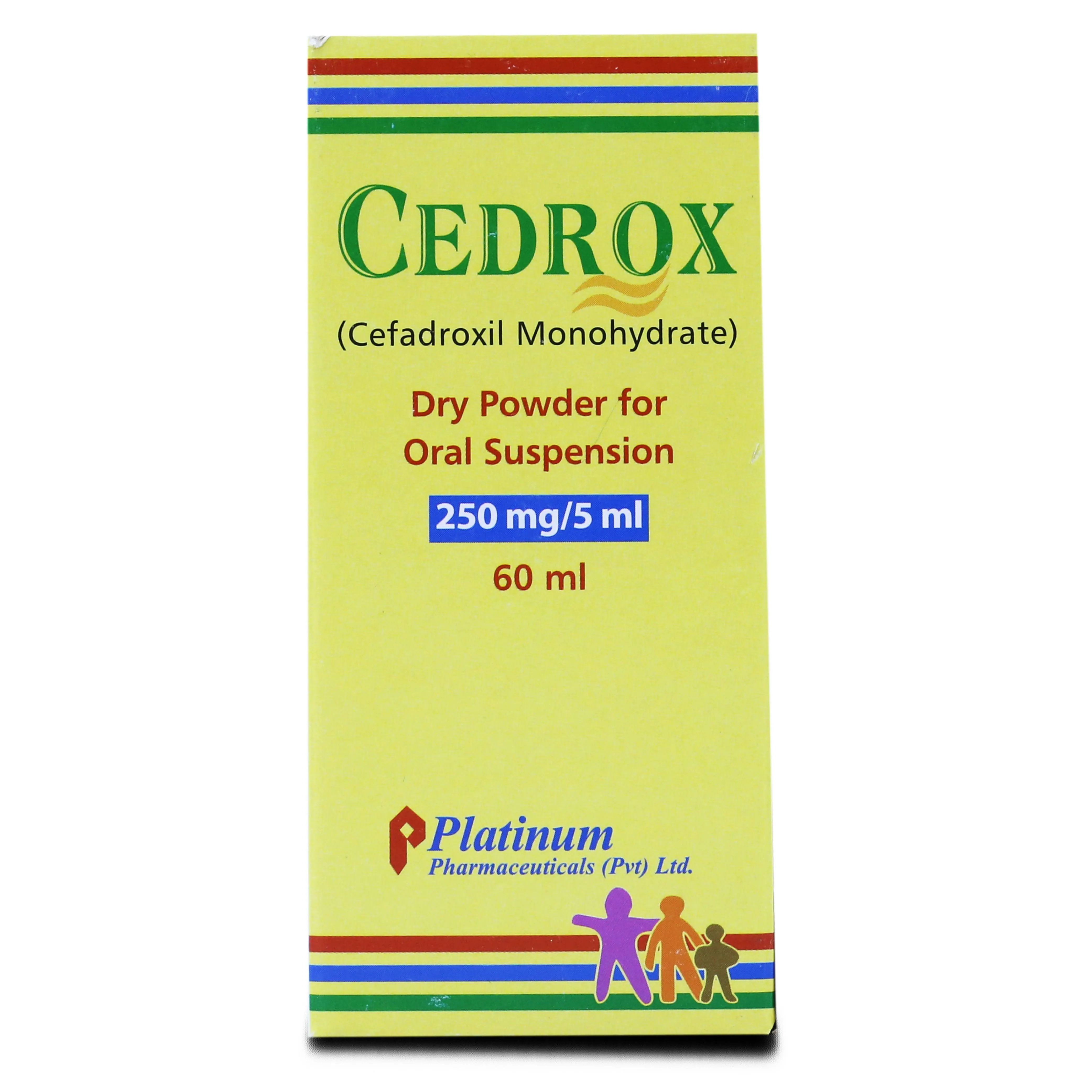 Cedrox (250Mg/5Ml) 60Ml Oral Suspension