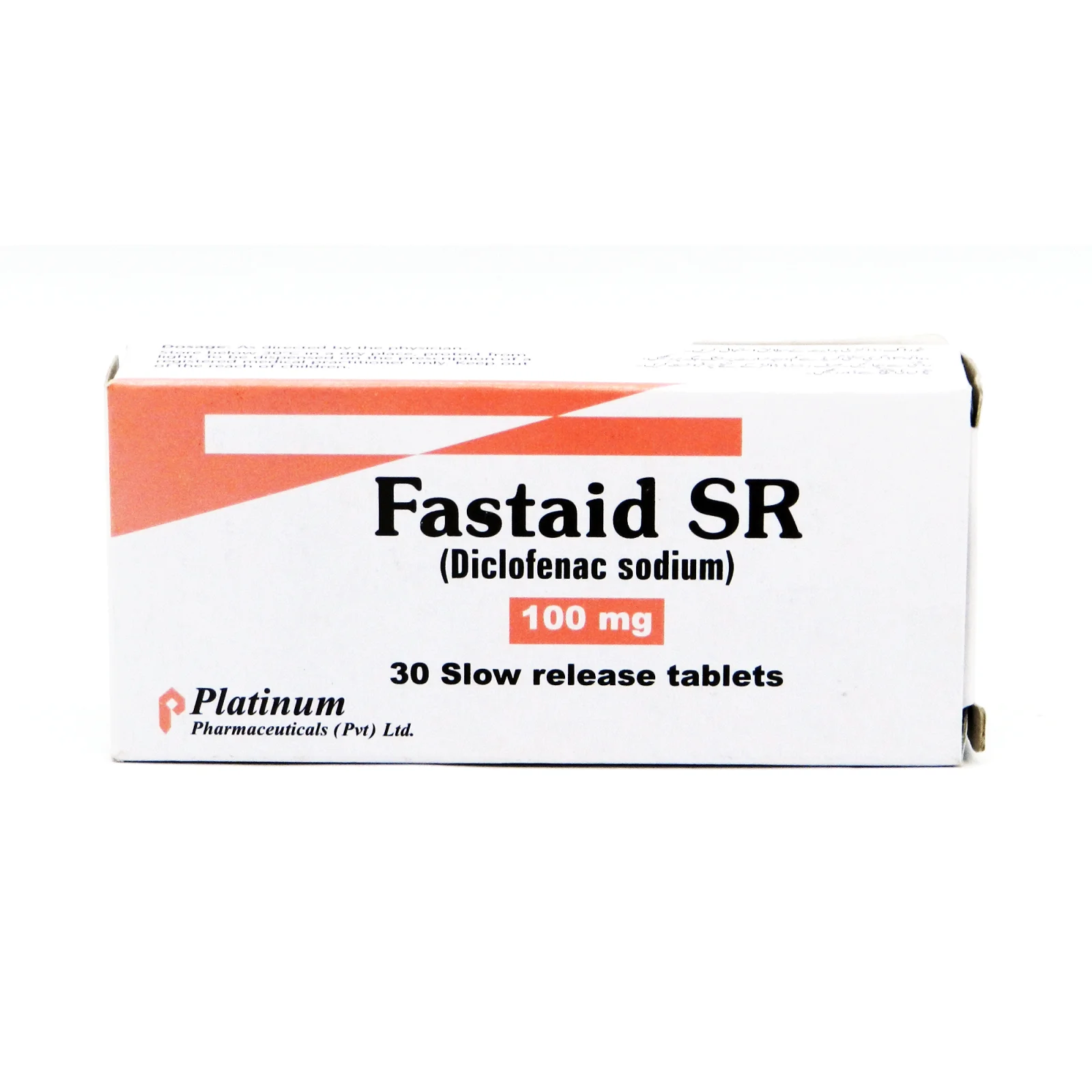 Fastaid Sr (100Mg) 30 Tablets