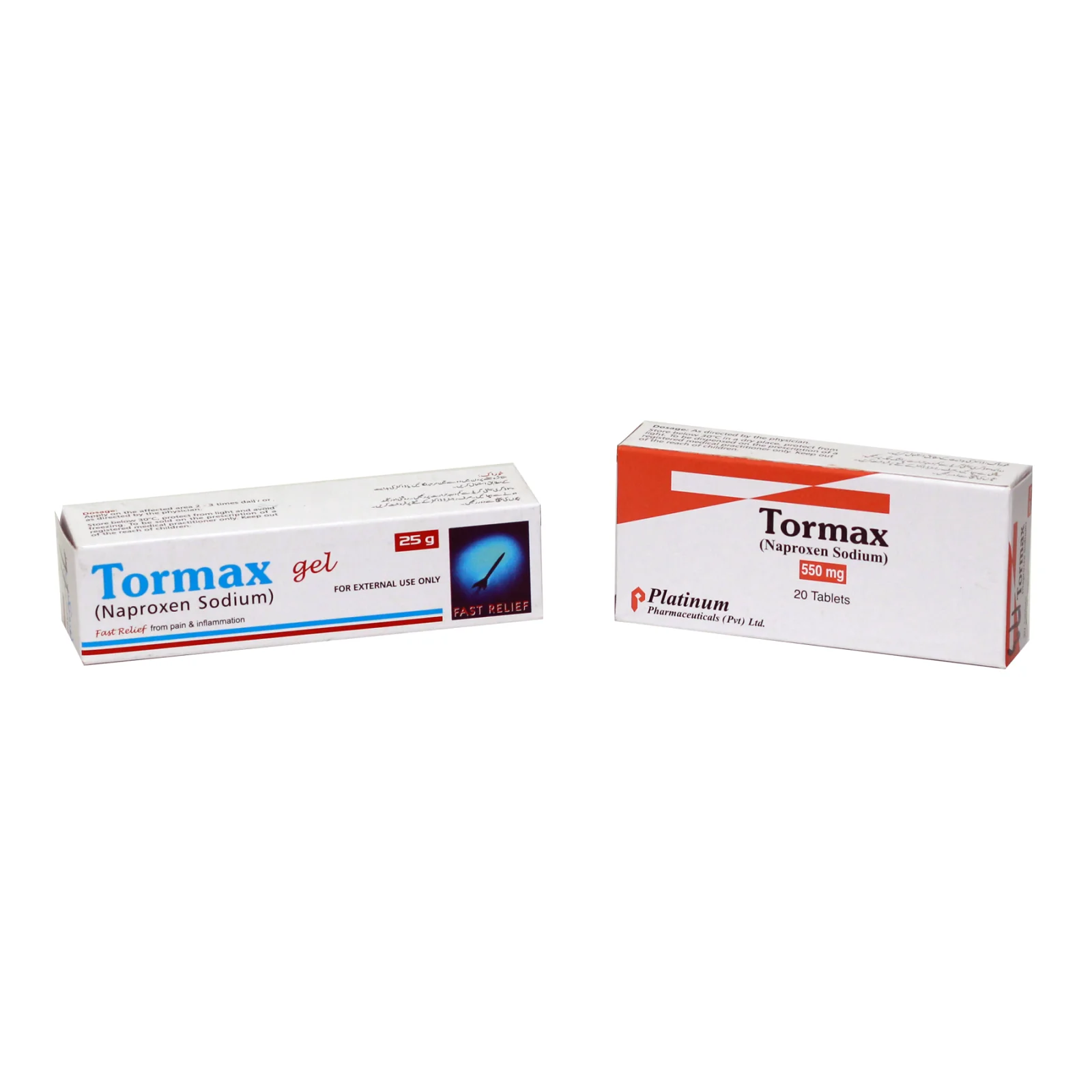 Tormax (550Mg) 20 Tablets