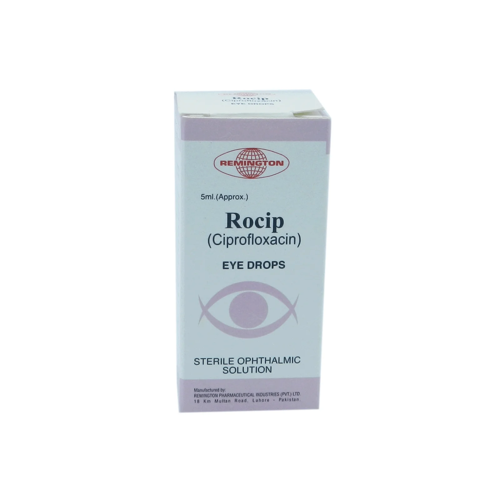 Rocip (0.3%) 5Ml Eye Drops