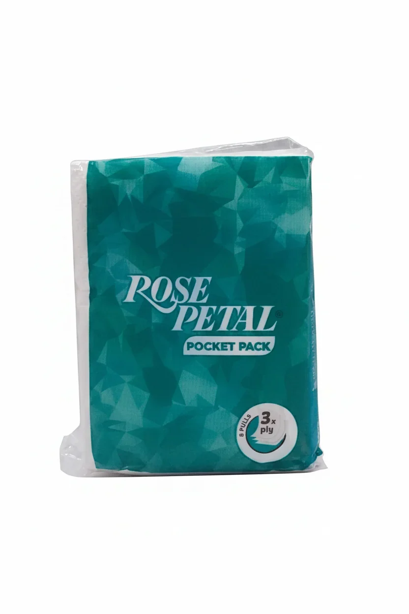 Rose Petal Pocket Pack (S) 8 Pulls Tissues