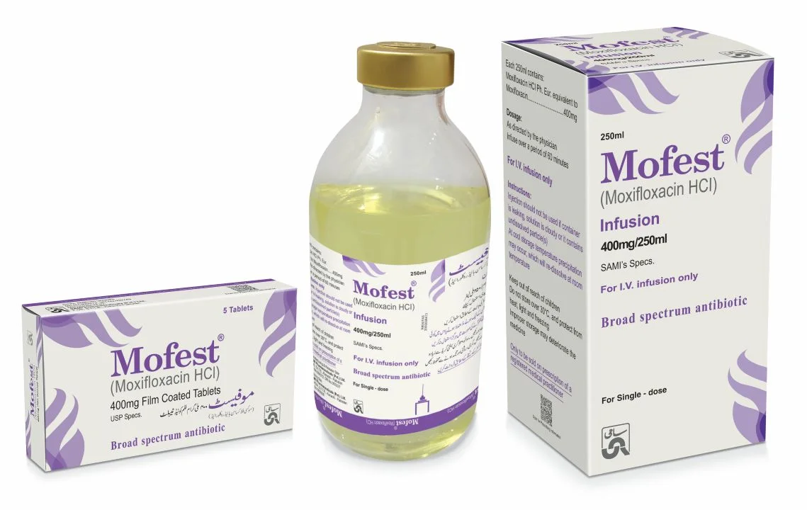 Mofest (400Mg/250Ml) 1 Vial Injection/Infusion