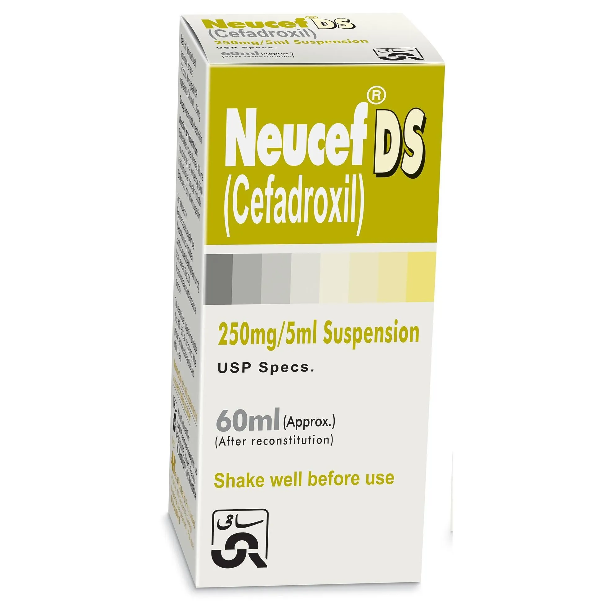 Neucef Ds (250Mg/5Ml) 60Ml Oral Suspension