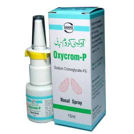 Oxycrom P (0.4%) 15Ml Nasal Spray