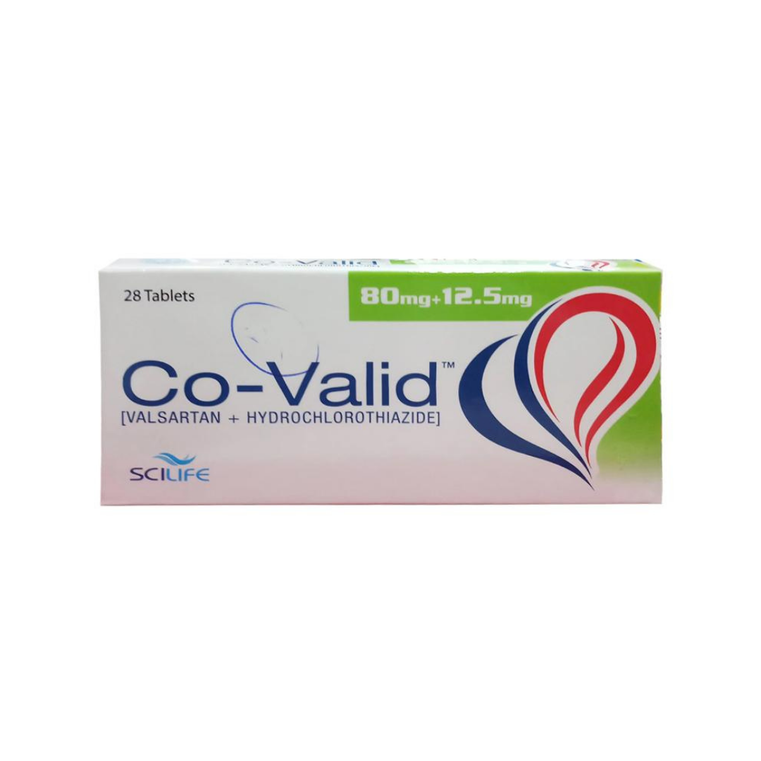 Co-Valid (80/12.5Mg) 28 Tablets