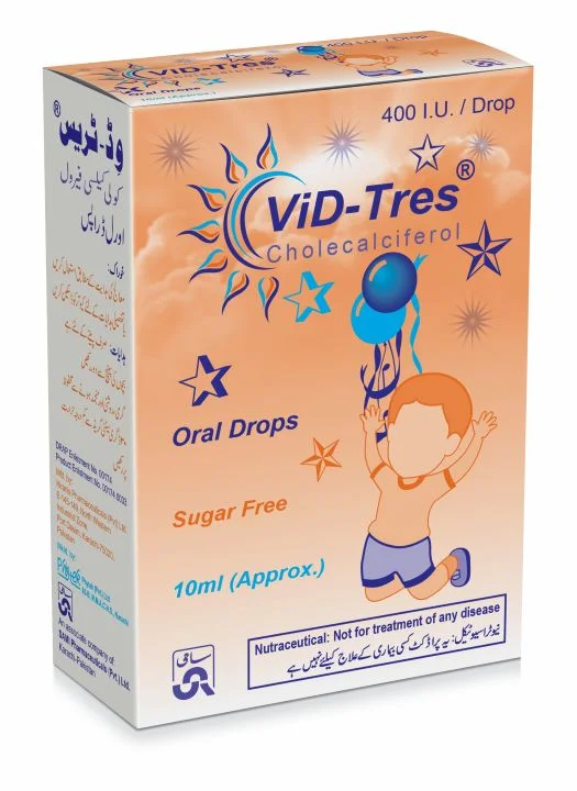 Vid-Tres (400Iu) 10Ml Oral Drops