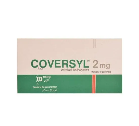 Coversyl (2Mg) 10 Tablets