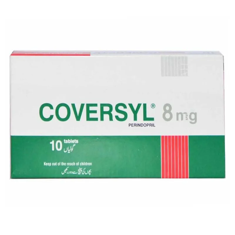 Coversyl (8Mg) 10 Tablets