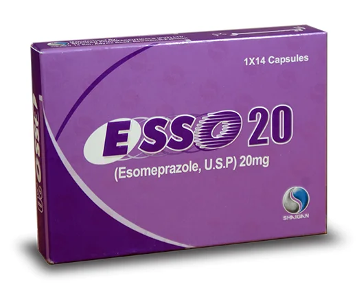Esso (20Mg) 14 Capsules