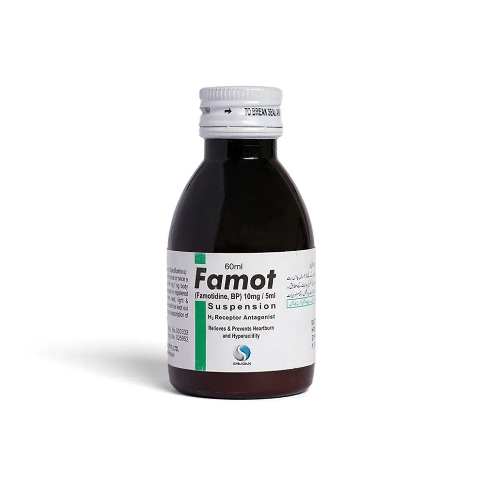 Famot (10Mg/5Ml) 60Ml Suspension