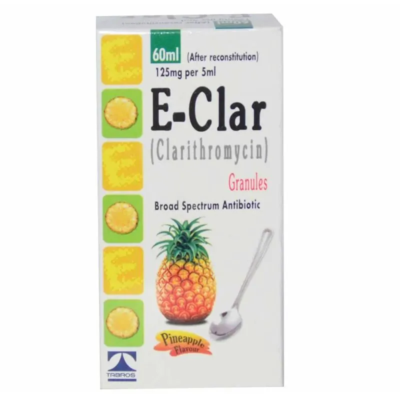 E-Clar (125Mg/5Ml) 60Ml Suspension